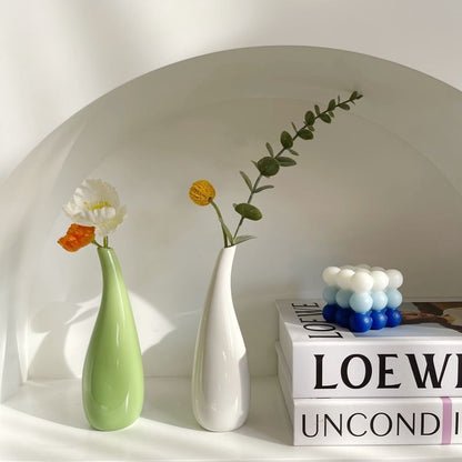 Soft Curved Ceramic Vase