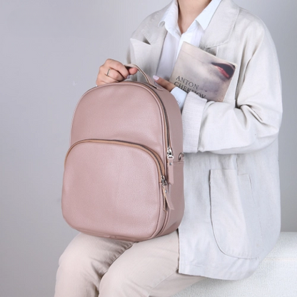 Elegant Leather Backpack