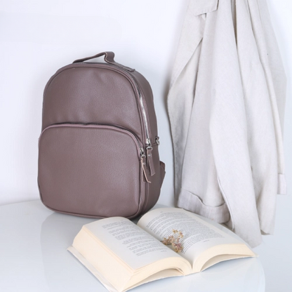Elegant Leather Backpack