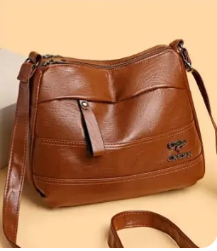 Large Capacity Shoulder Bag with Adjustable Strap