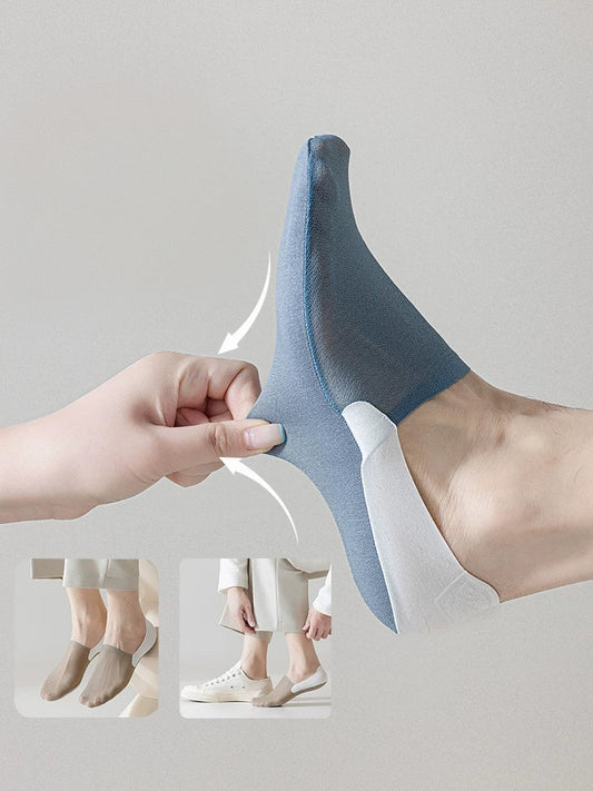 CloudMesh Invisible Grip Socks