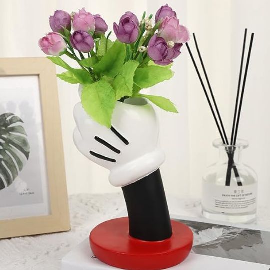Mickey Hand Flower Vase