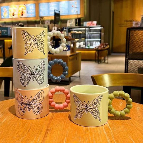 Butterfly mug