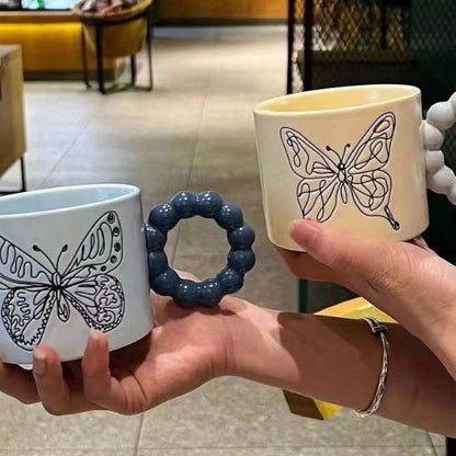 Butterfly mug