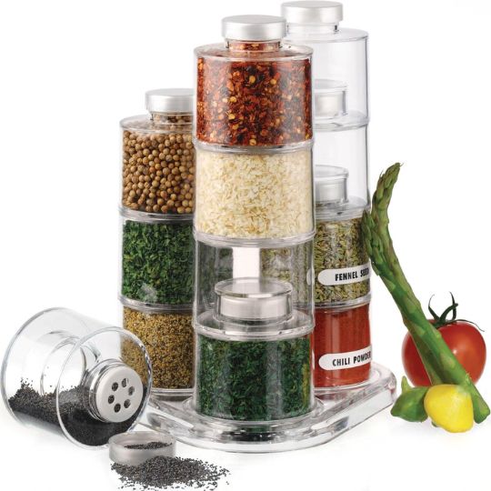 Stackable Spice Containers