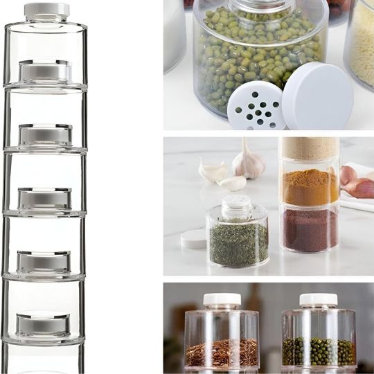 Stackable Spice Containers