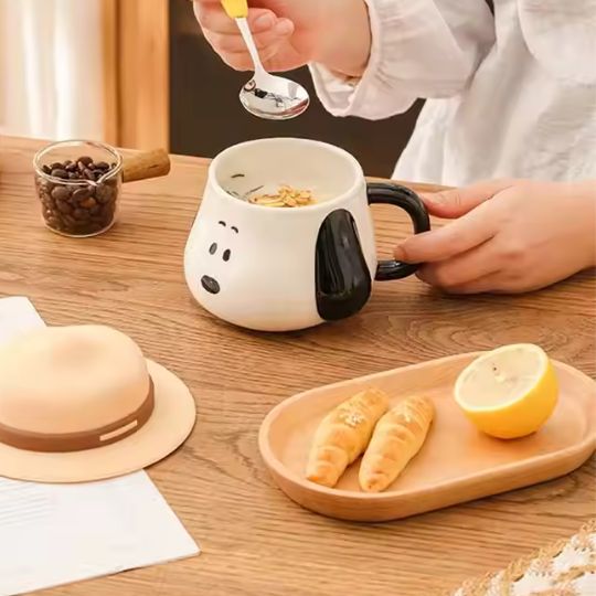 Snoopy Mug With Hat Lid