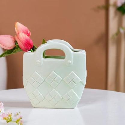 Ceramic Mini Bag Vase
