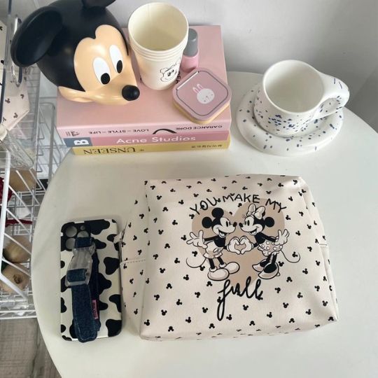 Mickey & Minnie Makeup Bag
