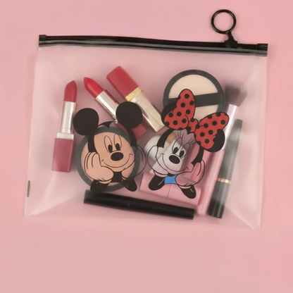Mickey & Minnie Zipper Pouch
