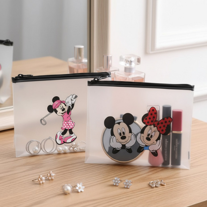 Mickey & Minnie Zipper Pouch