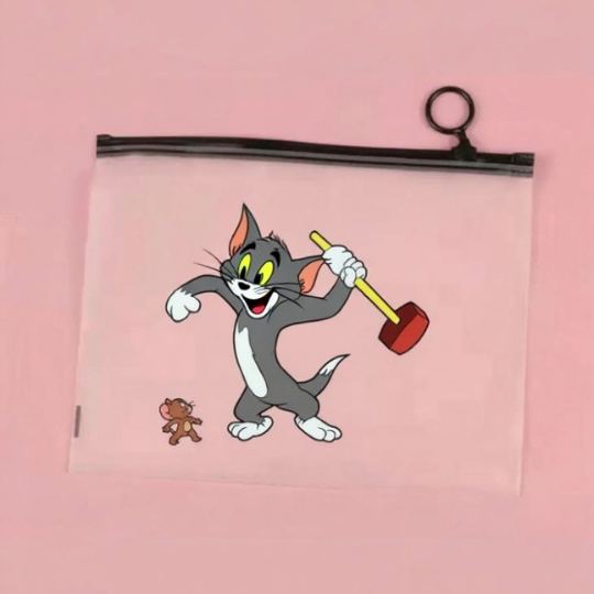 Tom & Jerry Transparent Pouch