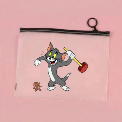 Tom & Jerry Transparent Pouch