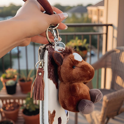 Plush Horse Charm