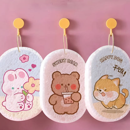 Cartoon Dishwashing Sponge