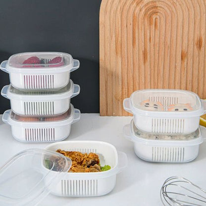 Double Layer Draining Box