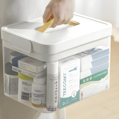 Transparent Medicine Storage Box