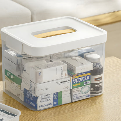 Transparent Medicine Storage Box