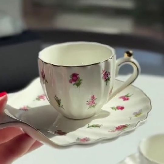 Ceramic Cup & Saucer