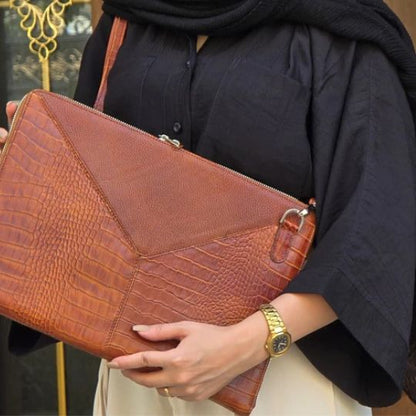 Unisex Leather Office Bag