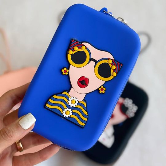 Portable Silicone pouch