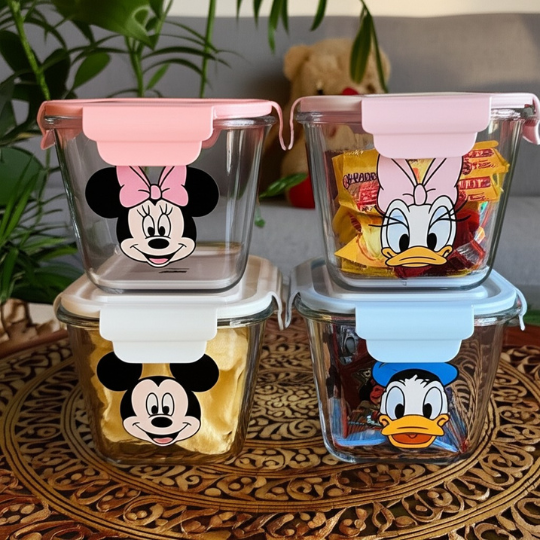 Mickey & Friends Storage Jars