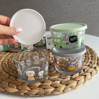 Cute Print Containers Set