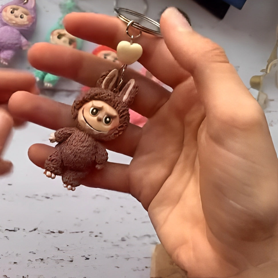 Mini Labubu Keychain