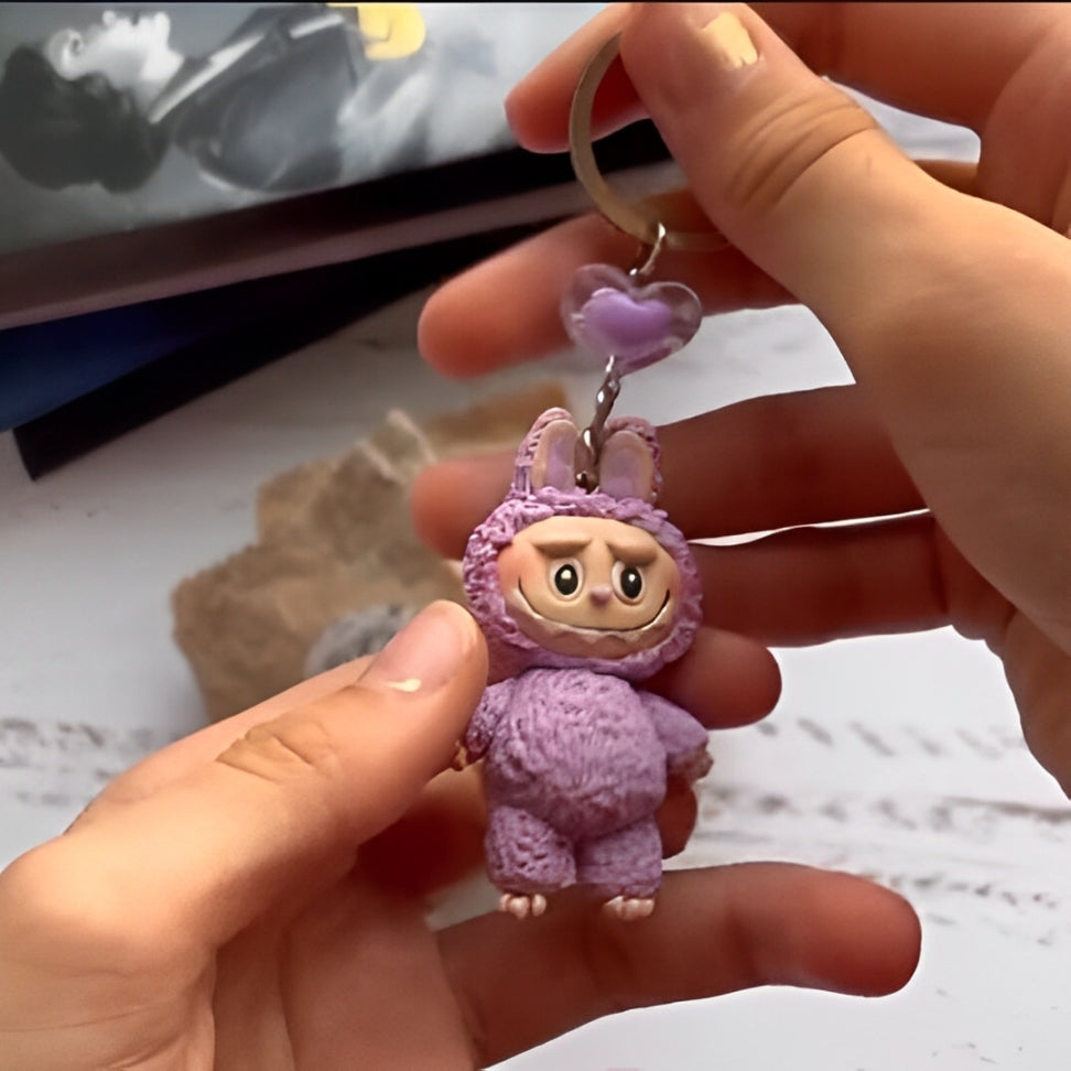 Mini Labubu Keychain