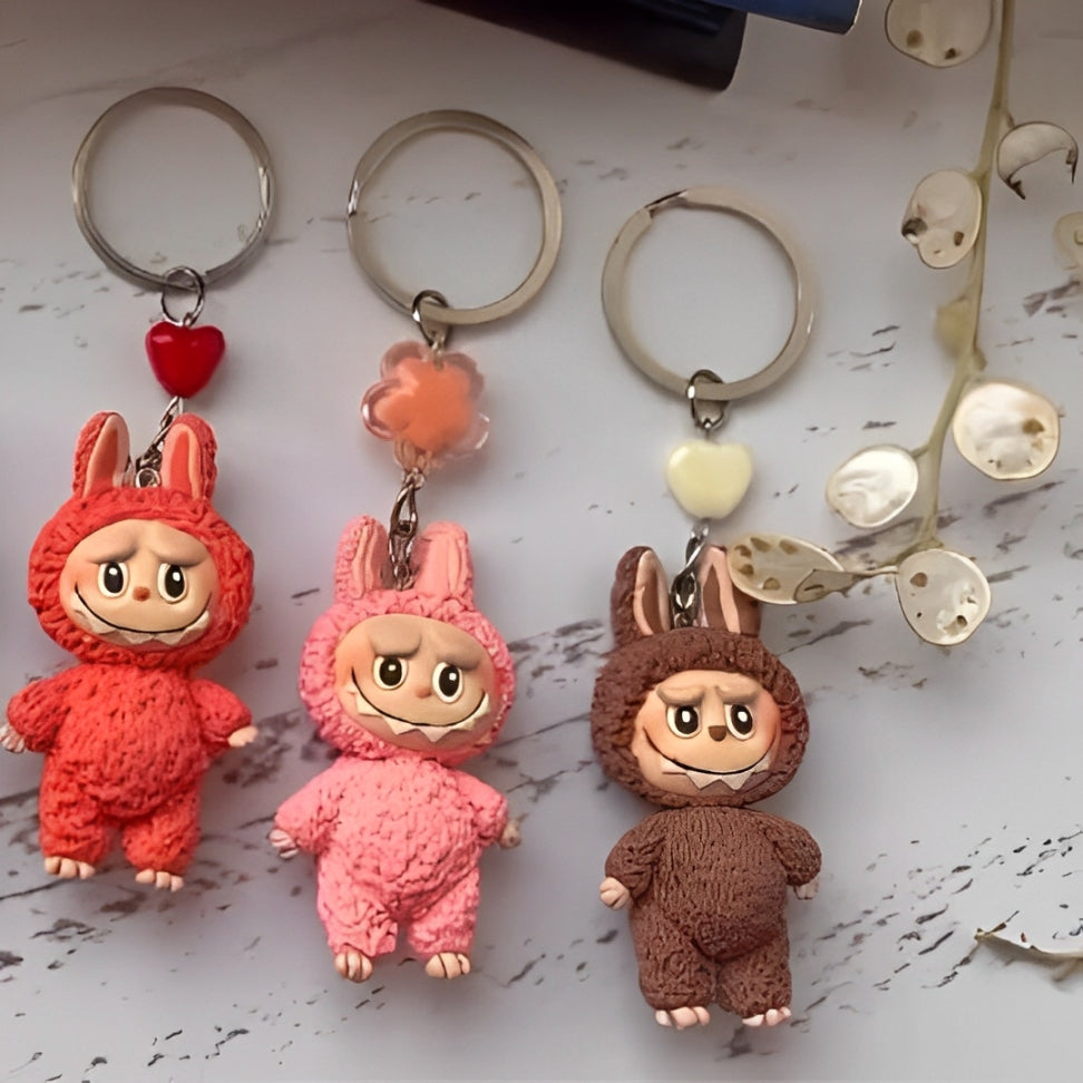 Mini Labubu Keychain