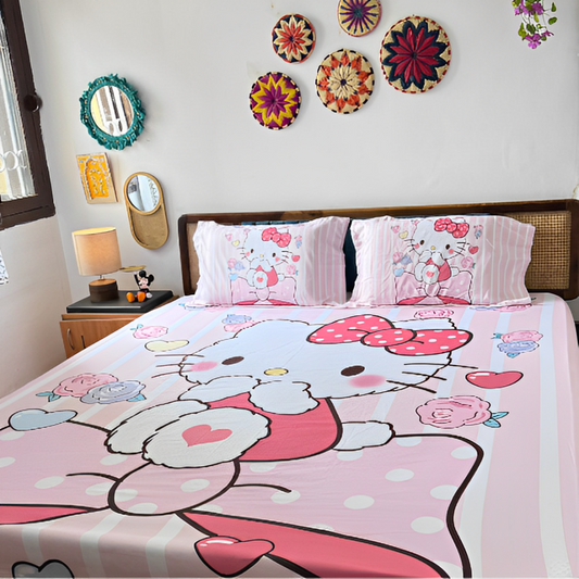 Hello Kitty Bedsheet