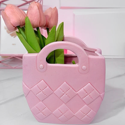 Ceramic Mini Bag Vase