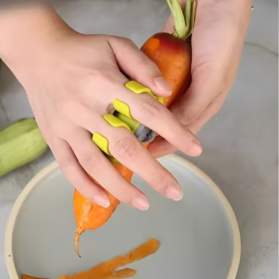 Silicone Finger Grip Peeler