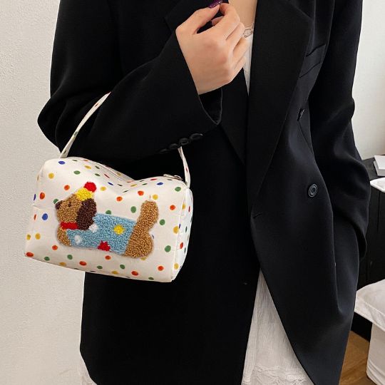 Polka Pup Handbag