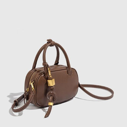 Mini Topstitched Bag