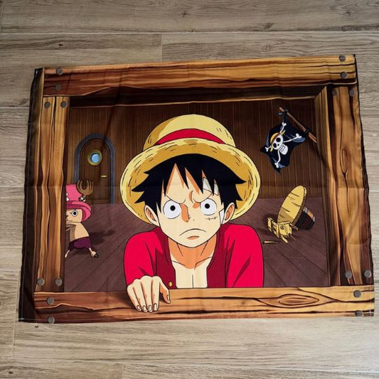 Luffy Window Tapestry