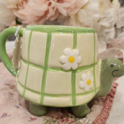Turtle Daisy Mug