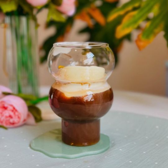 Transparent Bubble Glass