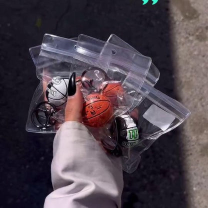 Mini Basketball Keychains