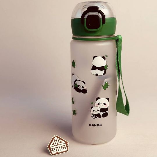 Cartoon Panda Water Bottle