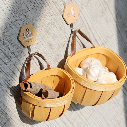 Bamboo Hanging Basket