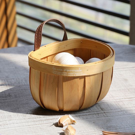 Bamboo Hanging Basket