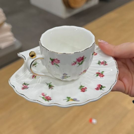 Ceramic Cup & Saucer