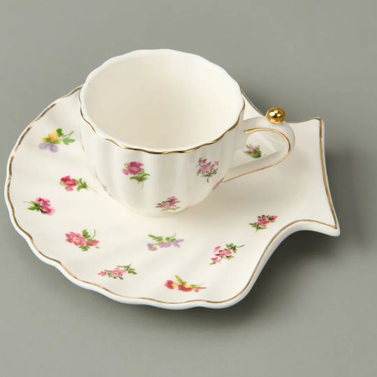 Ceramic Cup & Saucer