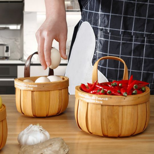 Bamboo Hanging Basket
