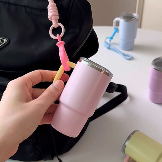 Small Travel Tumbler with Strap