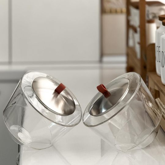 Glass Storage Jar with Lid