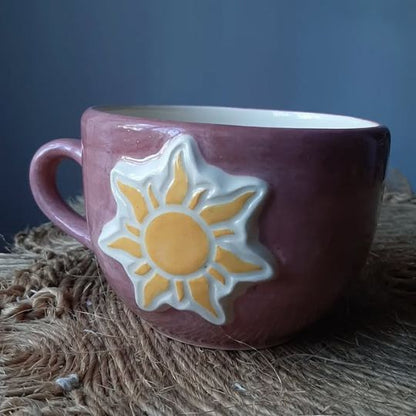 Tangled Sun Ceramic Mug