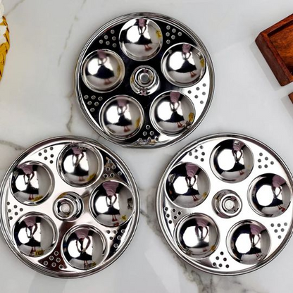 Stainless Steel Mini Idli Pot