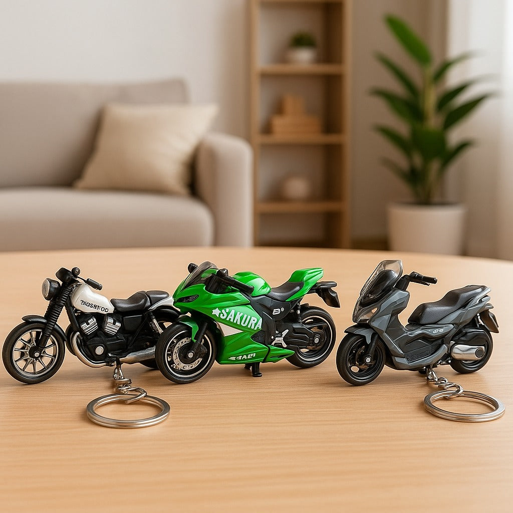 Motorbike Keychains